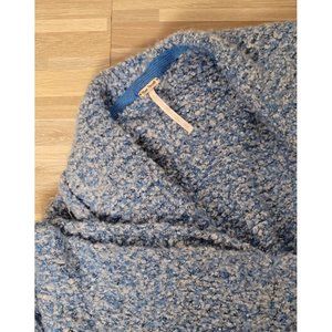 Free People Blue Women's Knit Cardigan, Size Medium, Could fit Large!